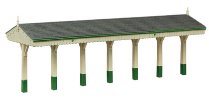 S&DJR Wooden Canopy Green and Cream