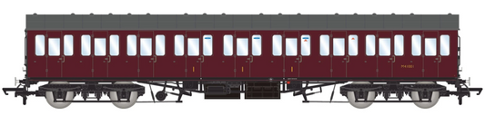 BR Mk1 57' Non-Gangway Coach - C - Plain Maroon M41001