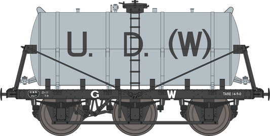 2F-031-030 6 Wheel Milk Tanker United Dairies Wholesale (UDW) 2011