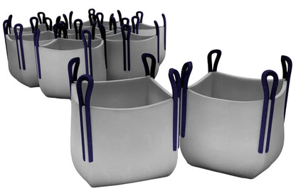 OO Gauge One Tonne Bags (Pack of 9) - Unpainted