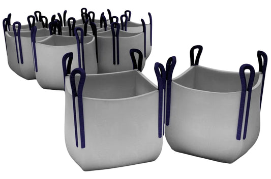 OO Gauge One Tonne Bags (Pack of 9) - Unpainted