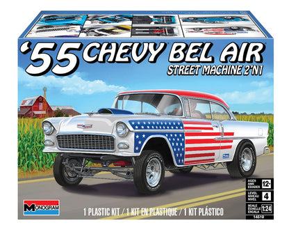 1955 Chevy® Bel Air® Street Machine 2N1 Model Kit