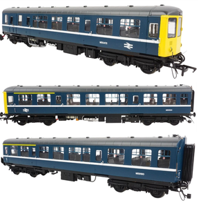 Class 104 3 Car DMU M50472/M59180/M50524 BR Blue Blackpool