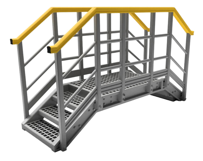 OO Gauge Inspection Pit Bridge (Pack of 2) - Unpainted