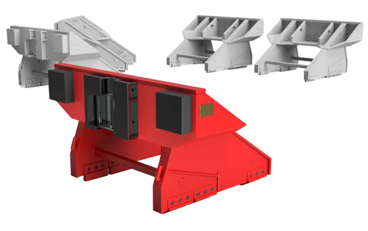 N Gauge Rawie Buffer Stop V2 (Pack of 5) - Unpainted Model Kit