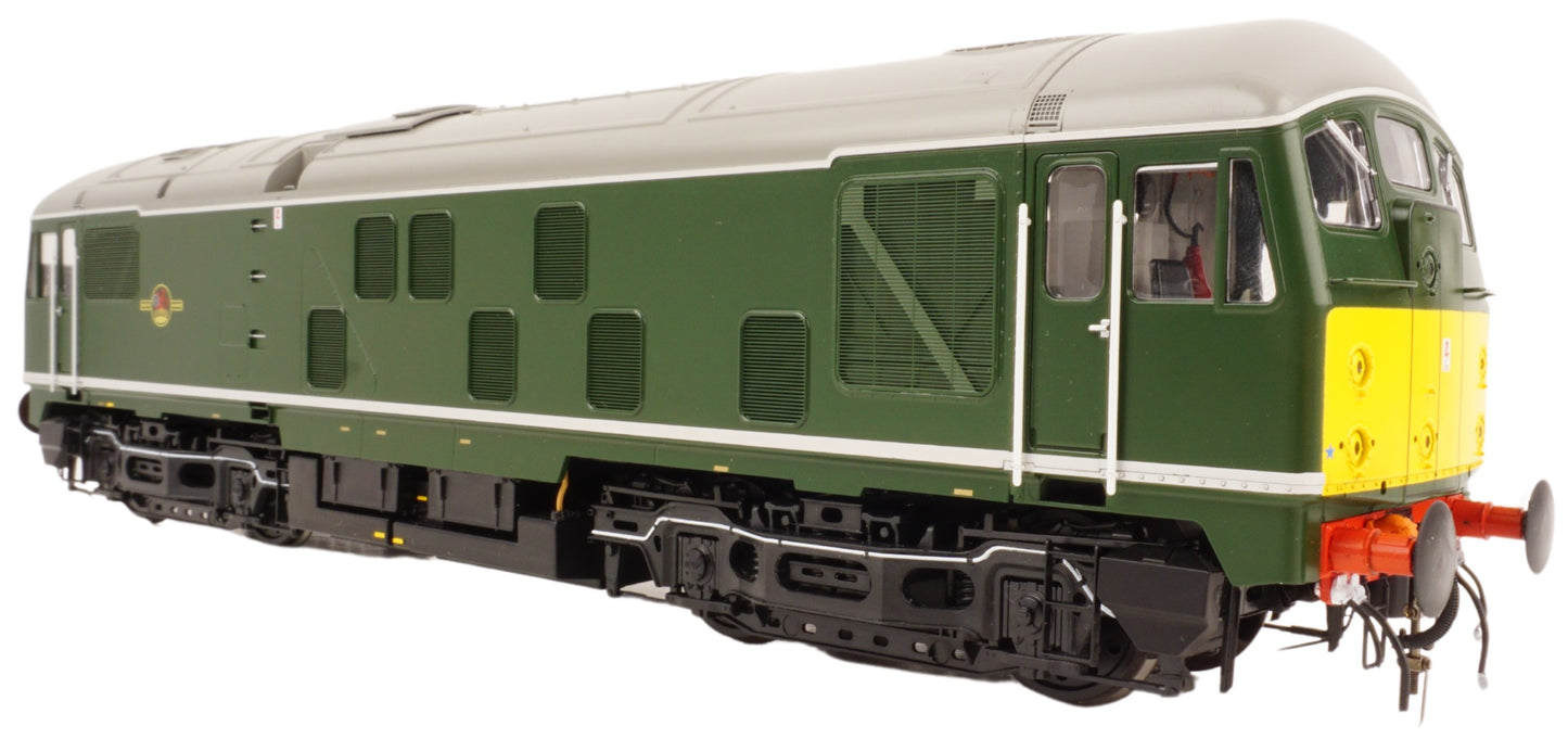 Class 24/0 BR Green Unnumbered (Small Yellow Panels) Diesel Locomotive