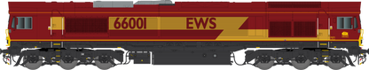 Class 66 001 EWS Livery Diesel Locomotive