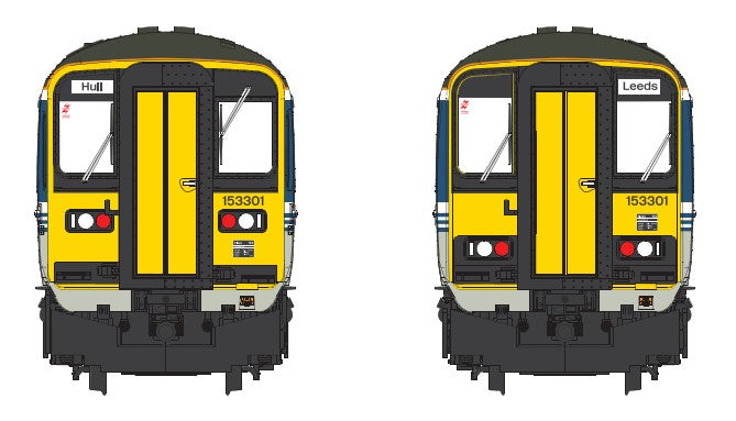 Class 153 Single Car DMU 153301 Regional Railways - DCC Sound