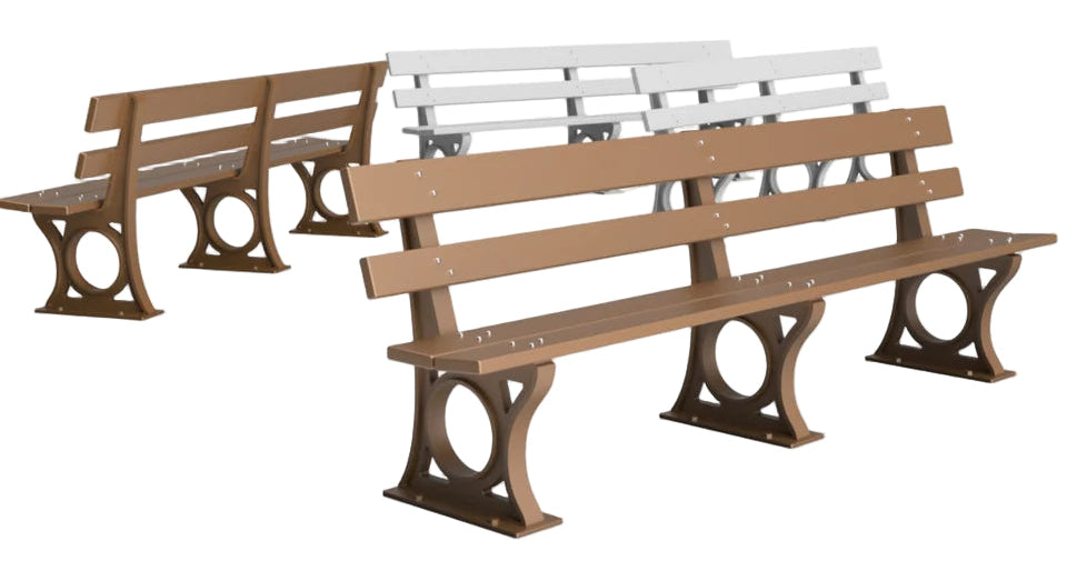 OO Gauge Station Benches (Pack of 4) - Unpainted