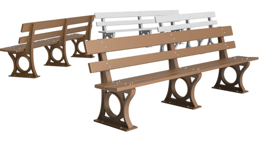 OO Gauge Station Benches (Pack of 4) - Unpainted