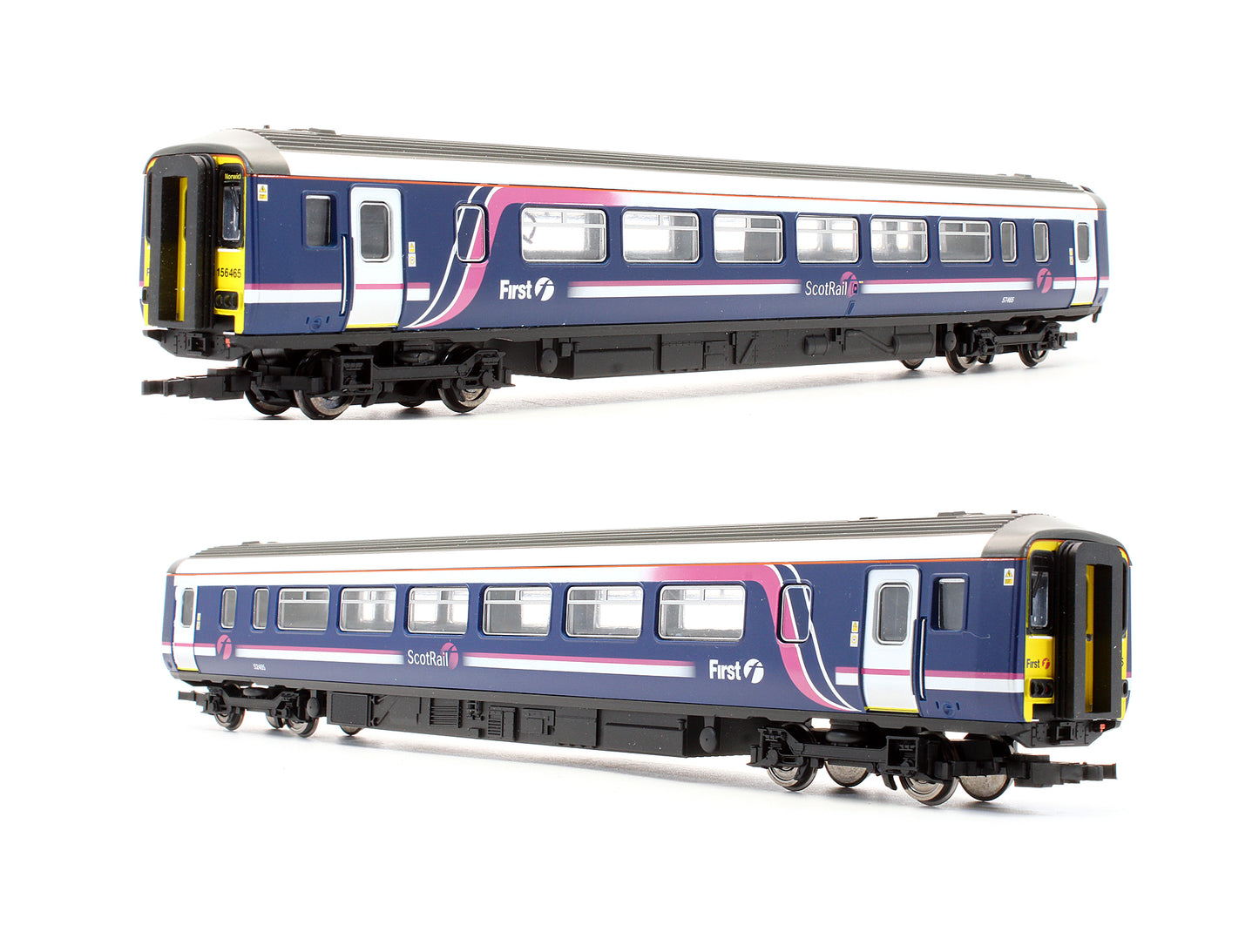 Pre-Owned R2695 Blue First Scotrail 2 Car Class 156 DMU - DCC Fitted
