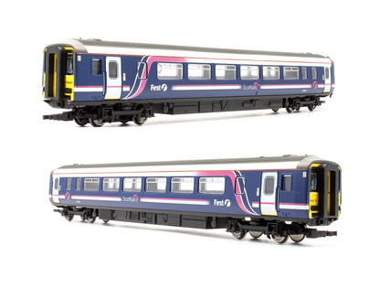 Pre-Owned R2695 Blue First Scotrail 2 Car Class 156 DMU - DCC Fitted