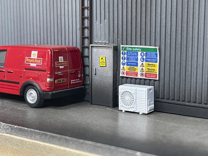 OO Gauge Air Conditioning Unit (Pack of 5) - Unpainted