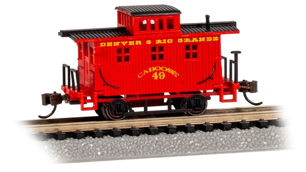 Old-Time Bobber Caboose D&RG #49