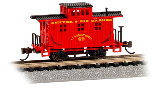 Old-Time Bobber Caboose D&RG #49