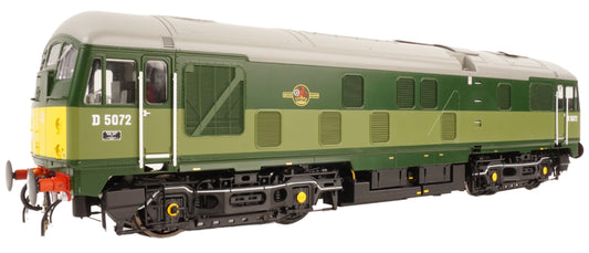 Class 24/0 BR Two-Tone Green Unnumbered (Small Yellow Panels) Diesel Locomotive