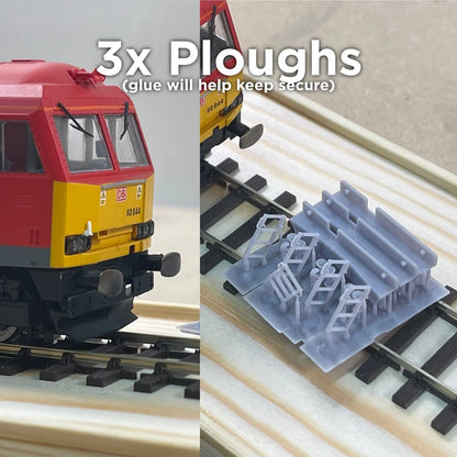 OO Gauge Class 60 Detail Pack (Single Pack) - Unpainted