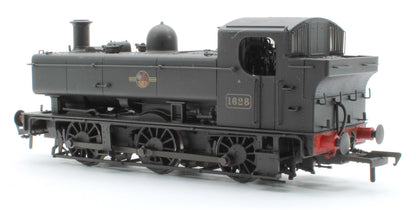 Rapido Class 16XX BR Black Late Crest No.1628 Steam Locomotive - Weathered