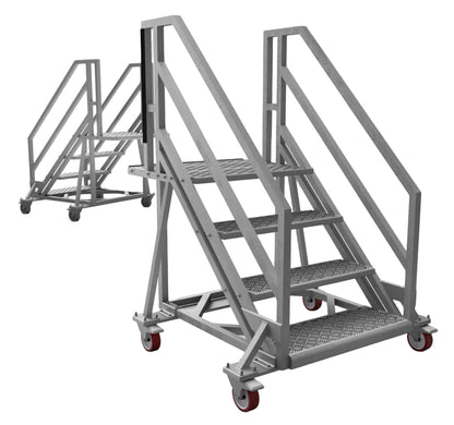 OO Gauge Portable Steps (Pack of 2) - Unpainted