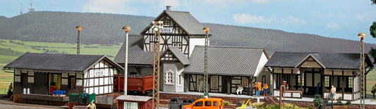 BUS1640 OO/HO Train Station Ilfeld
