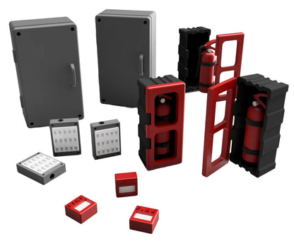 OO Gauge Interior Pack A (Single Pack) - Unpainted