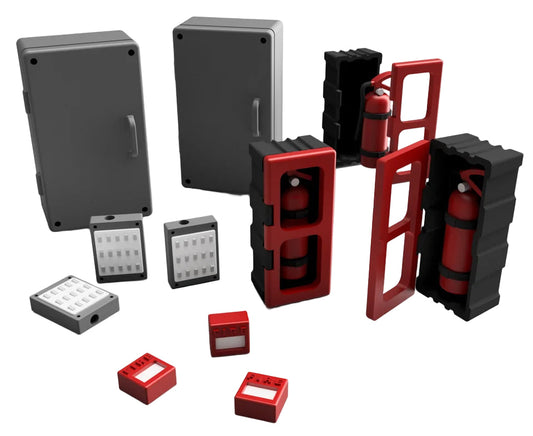 OO Gauge Interior Pack A (Single Pack) - Unpainted