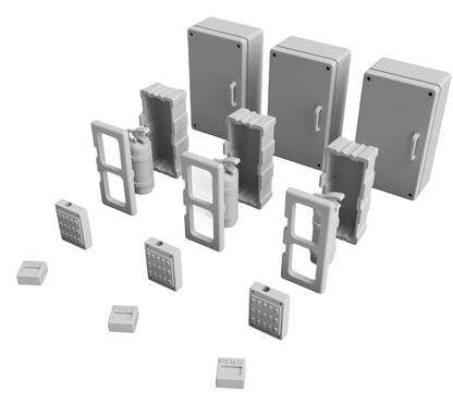 OO Gauge Interior Pack A (Single Pack) - Unpainted