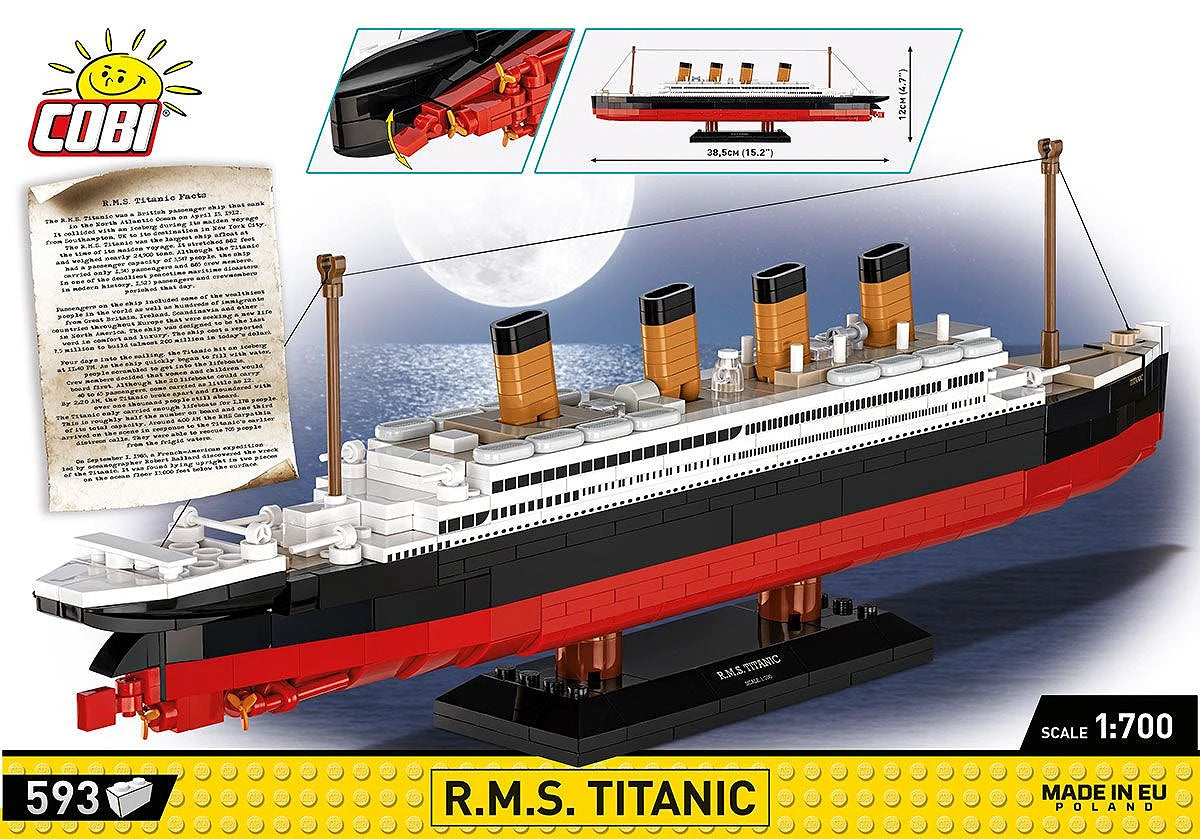 R.M.S Titanic (600 pcs) Model Kit
