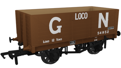 GNR 12T 7 Plank Loco Coal Wagon (LNER Code 4150) GNR No.54952