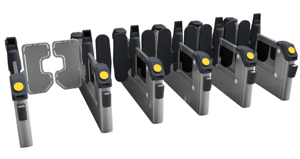 OO Gauge Ticket Barriers (5 Channel) - Unpainted Model Kit