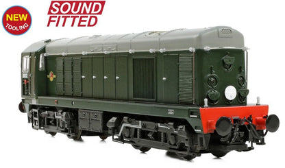 371-030ASF Class 20/0 Disc Headcode & Tablet Catcher D8032 BR Green (Late Crest) Diesel Locomotive - DCC Sound
