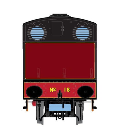 Hunslet 'Austerity' 0-6-0 Saddle Tank United Steel Company 'Ore Mining Branch' No.18 Steam Locomotive