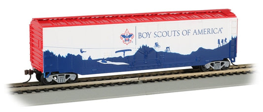 50' Plug-Door Box Car - Boy Scouts Of America - Adventure Landscape