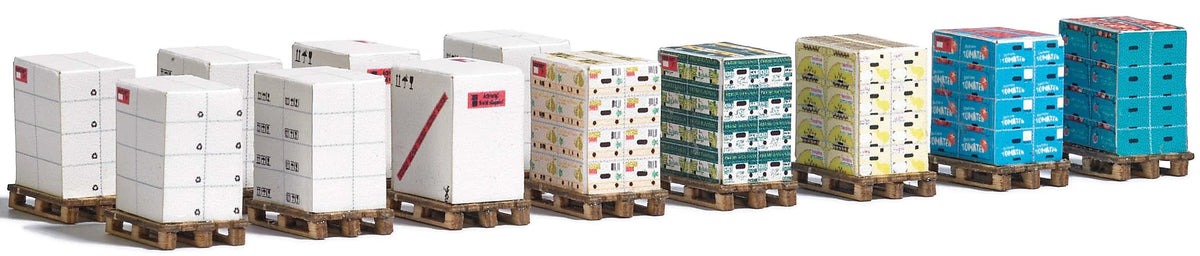 BUS1812 Pallets with boxes