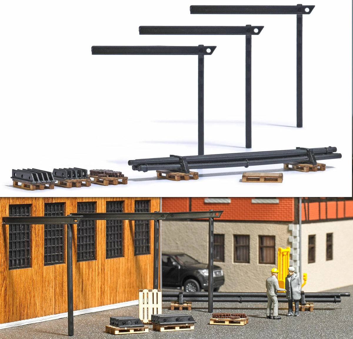 BUS1815 Pallets & Beverage crates