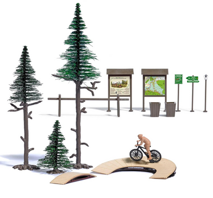 BUS1838 Mountain biker