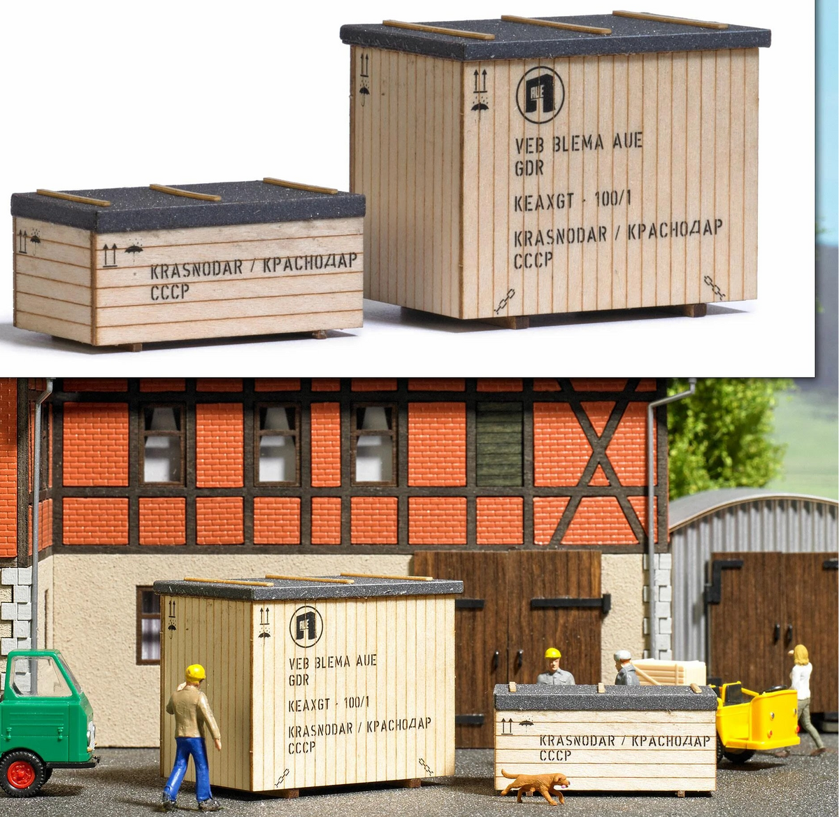 BUS1840 Transport crates for machines