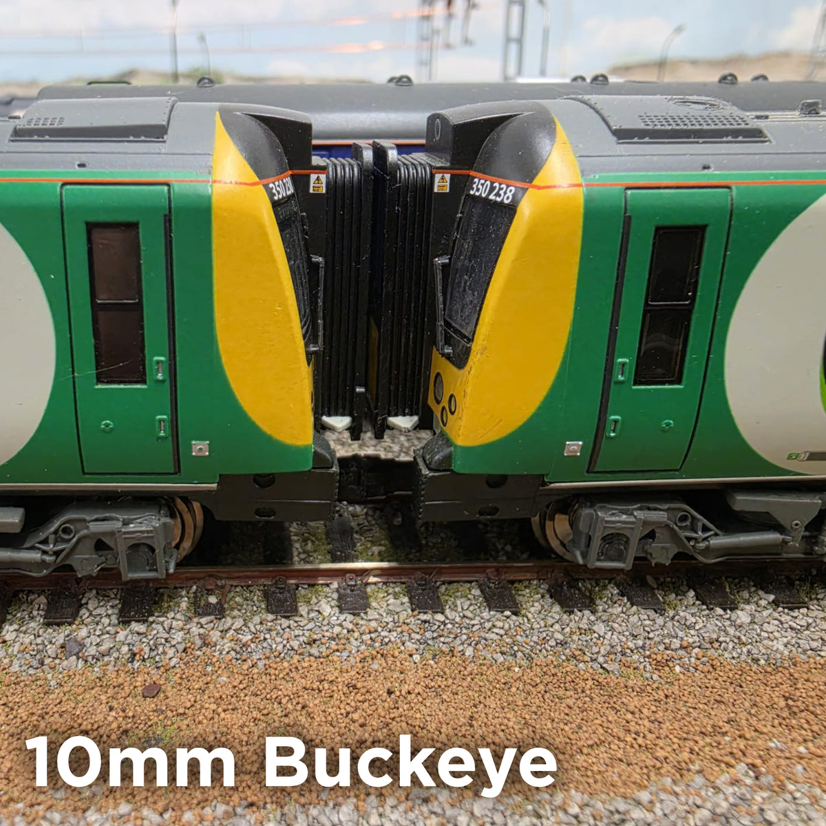 RRM184 OO Gauge Buckeye Magnetic Coupling - 10mm - (7 Pairs)