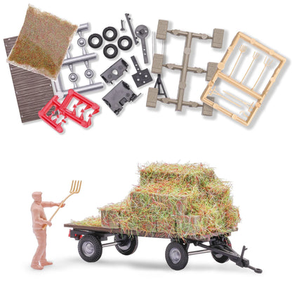 BUS1865 Loaded hay cart