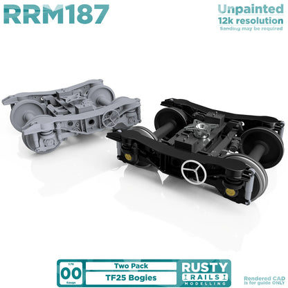 RRM187 OO Gauge TF25 Bogies- (2 Pack)