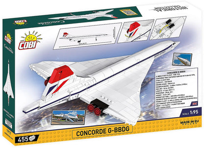 Concorde G-BBDG (455 pcs) Model Kit