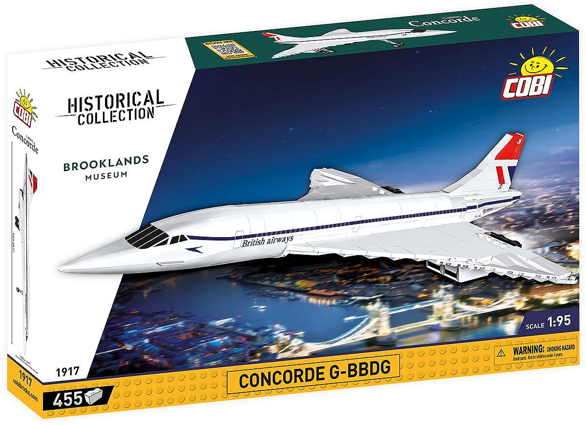 Concorde G-BBDG (455 pcs) Model Kit