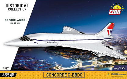 Concorde G-BBDG (455 pcs) Model Kit