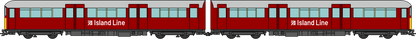 Class 483 - Isle of Wight "LT" Maroon Set 008 2-Car EMU