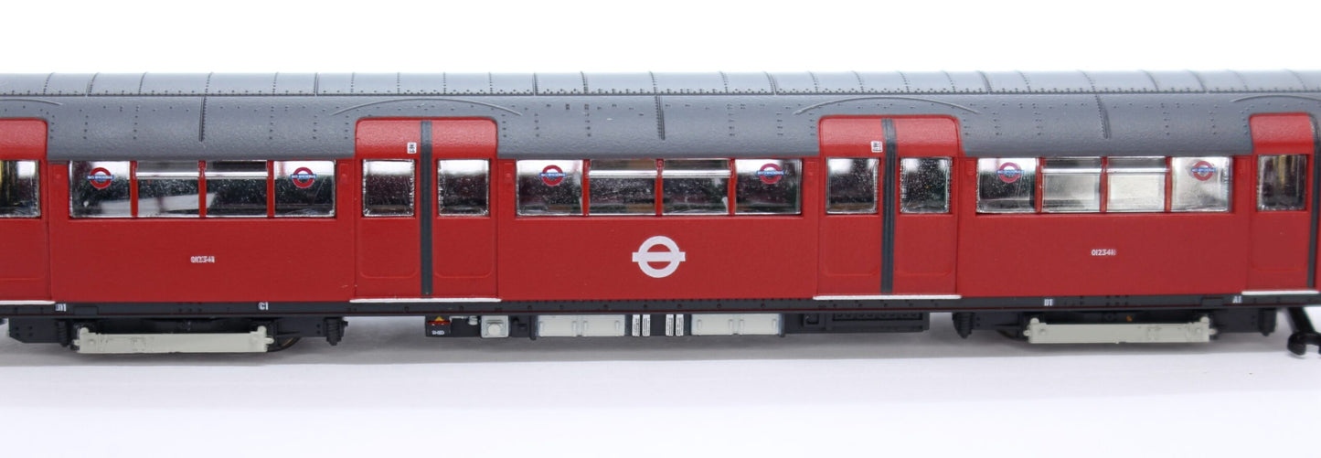 1938 Tube Stock - London Underground (White Roundels) "Bus" Red Set C (Northern & Bakerloo Line) 3-Car EMU