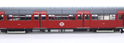 1938 Tube Stock - London Underground (White Roundels) "Bus" Red Set C (Northern & Bakerloo Line) 3-Car EMU