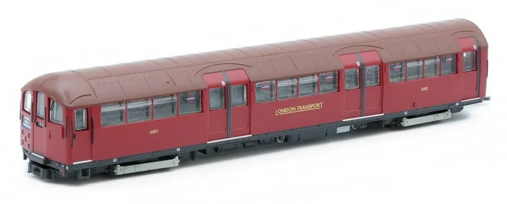 1938 Tube Stock - London Transport (Gold Branding) Maroon “Rail Red” (Cream Window Bars) Set B (Bakerloo Line) 4-Car EMU