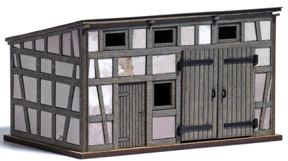 BUS1942 Weathered backyard shed