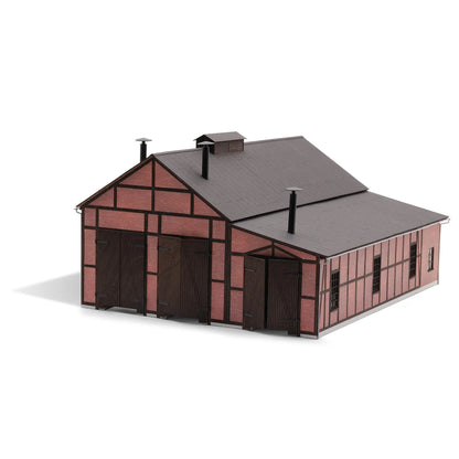 BUS1956 Locomotive shed
