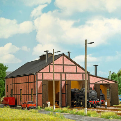 BUS1956 Locomotive shed